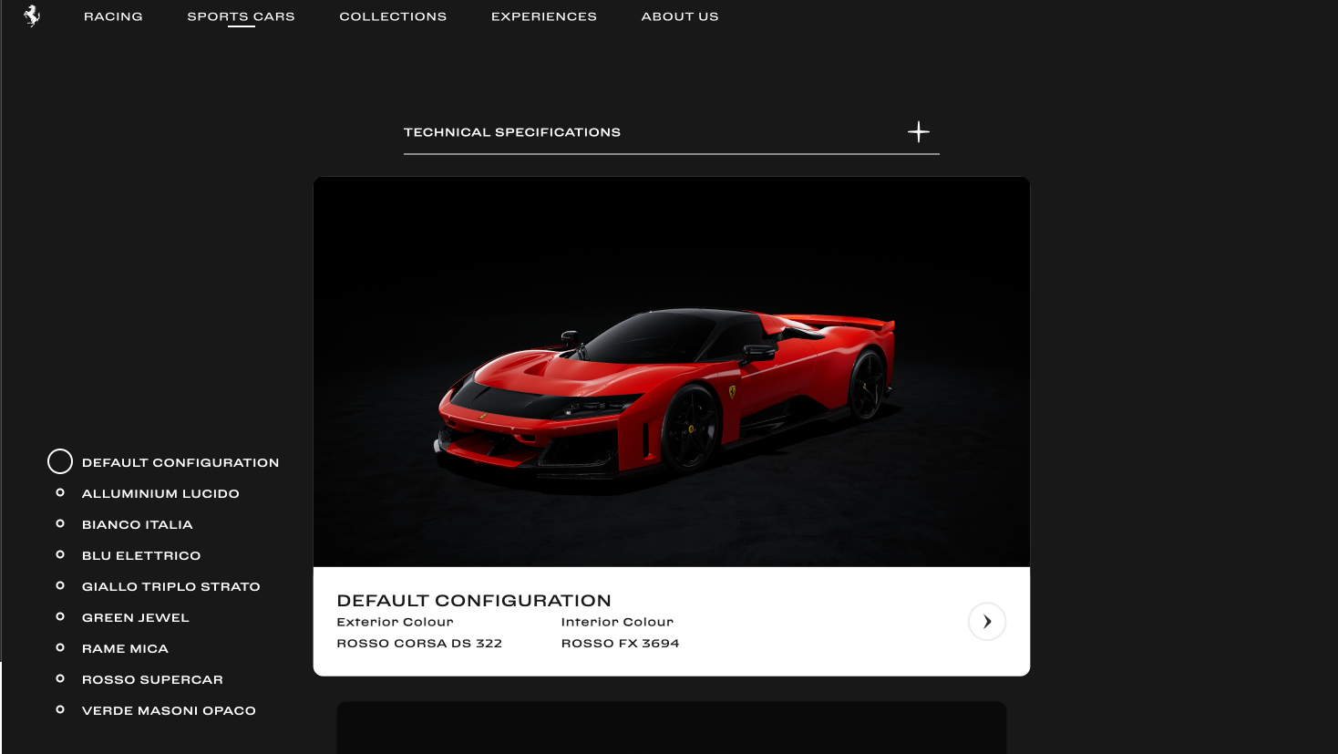 This is how Ferrari probably wants you to spec an F80